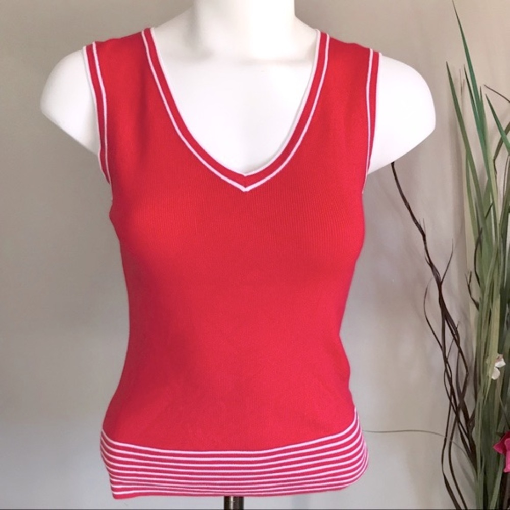George Stretch Women’s Coral Set Two pieces Viscose Sweater/Top - Picture 2 of 6